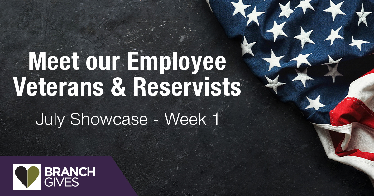 Meet our Employee Veterans & Reservists – Week 1