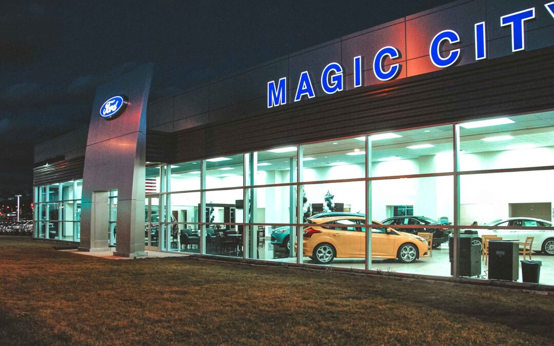 Magic City Ford Lincoln Showroom