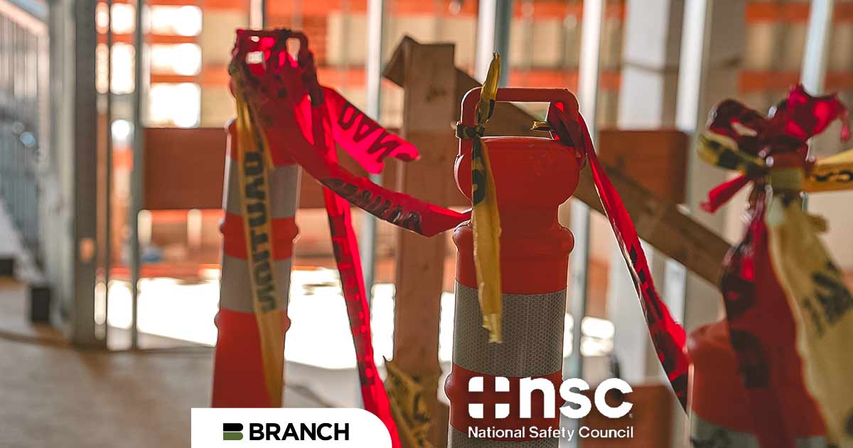 Branch Recognized by National Safety Council for Major Safety Milestones