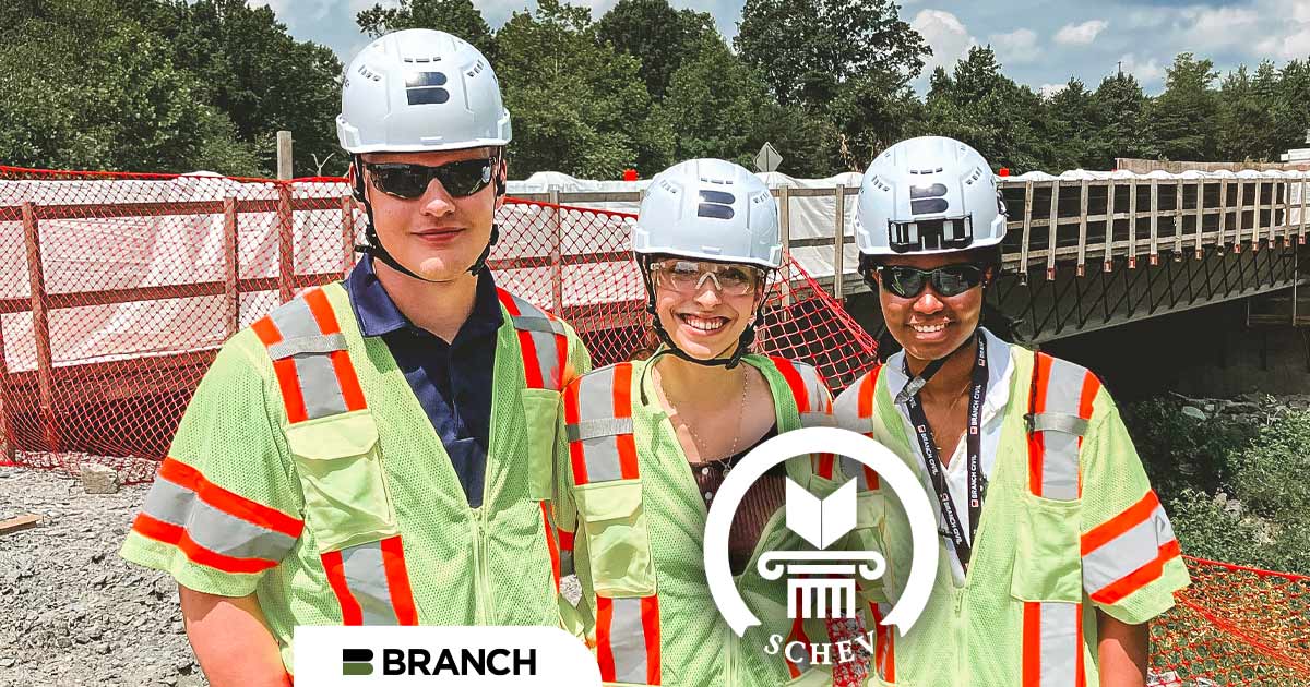 Branch recognized as Top Virginia Employer for Interns by the State Council for Higher Education
